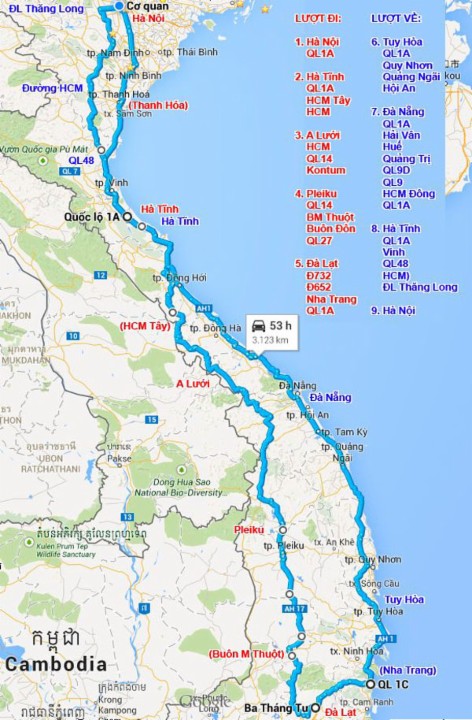 Xác lập Kỷ lục về hành trình xuyên Việt bằng ô tô  Báo Phụ Nữ Việt Nam